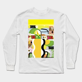 Papaya Long Sleeve T-Shirt